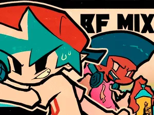 FNF 2Hot – BF Mix play online