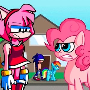 FNF Blockhead: Amy vs Pinkie