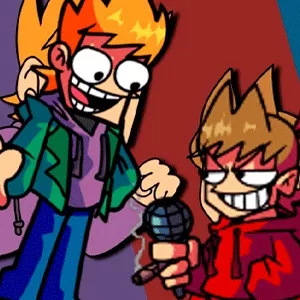 FNF: EddsWorld sings Just a Bit Crazy