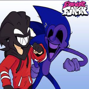 FNF Sonic.exe and Majin Sonic sings MonoChrome [Friday Night Funkin'] [Mods]