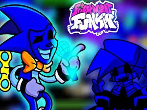 FNF: Majin Sonic Sings Ballistic FNF mod game play online