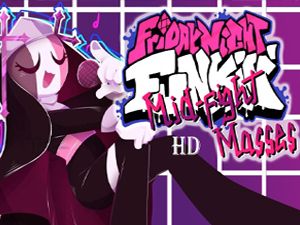 FNF Mid Fight Masses HD mod play online, FNF MFM mod unblocked download