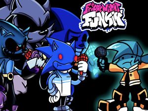 FNF: Sunky And Sonic.exe Sings Copy Cat FNF mod jogo online