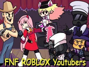 FNF: ROBLOX Youtubers Skin mod