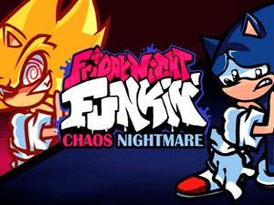 Chaos Nightmare FNF mod play online, Sonic vs Fleetway Friday Night Funkin  unblocked