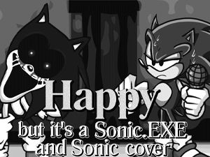 FNF: Sonic.exe and Sonic Sings Happy FNF mod jogo online