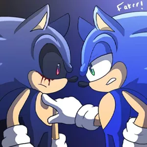 Sonic jogando vídeo game e ouvindo musica??