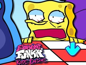 FNF: SpongeBob vs Water (Spongy dehydration)