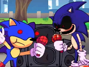 FNF: Sunky And Sonic.exe Sings Copy Cat FNF mod jogo online