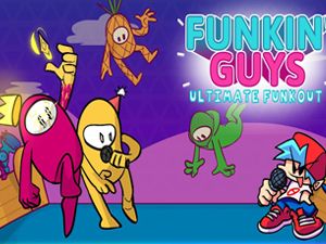 FNF vs Fall Guys: Funkin Guys Ultimate Funkout