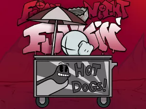 ФНФ против Продавца Хот Догов Grunt
