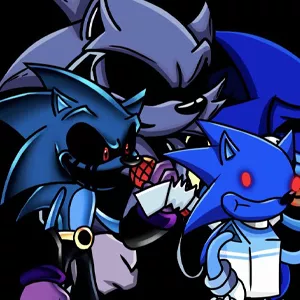 Play FNF Vs Sonic Exe online (Friday Night Funkin), a game of FNF