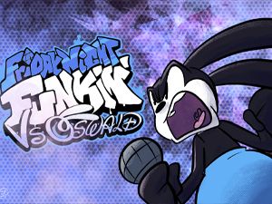 FNF vs Oswald The Lucky Rabbit Mod