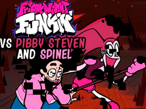 FNF vs Pibby Steven & Spinel