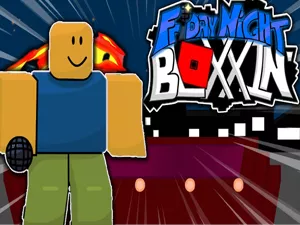 FNF vs Roblox: Friday Night Bloxxin’ FNF mod game play online, pc download