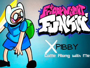 OFFICIAL* FNF Come Along With Me, But GF Sings Vs. Finn! 【Pibby
