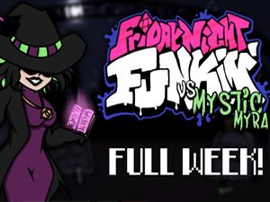 FNF vs Mystic Myra (Raveyard)