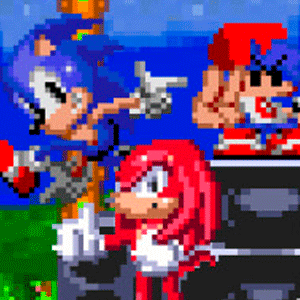 FNF Genesis Rappers in Sonic Universe