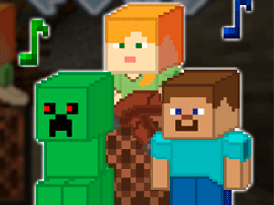 CraftFighter - Steve vs Creeper Jogo de Luta do Minecraft (Online) 