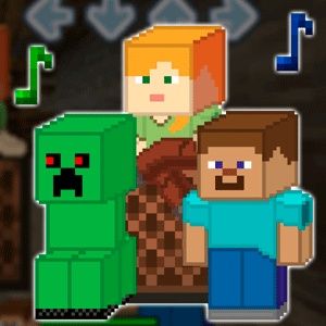 FNF: Minecraft Creeper vs Steve