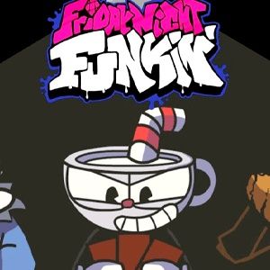 FNF: Pasta Night x Cuphead, Sans, Bendy