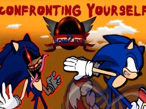 FNF: Sonic.EXE vs Sonic Confronting Yourself Remastered play online