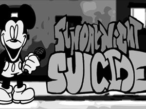 FNF: Suicide Mouse Sings new Very Unhappy