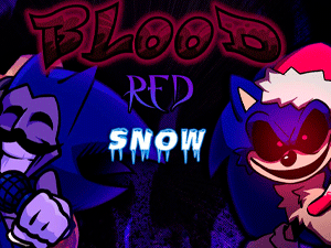 FNF vs Majin Sonic & Lord X Sings Blood Red Snow FNF mod game play
