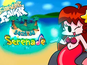 FNF vs Mermaid Girlfriend (Seaside Serenade) FNF mod game play online, pc  download