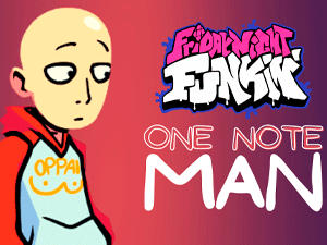 FNF vs One Note Man (Saitama One Punch Man) FNF mod game play online ...