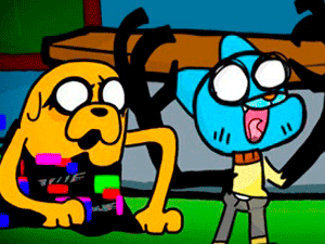 FNF vs Pibby Corrupted Gumball & Jake