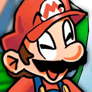 FNF vs SMW: Power Star Melody