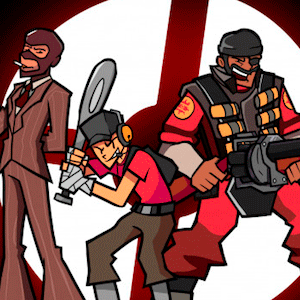 ФНФ против Team Fortress 2 («Манн Ко»)