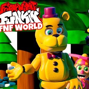 FNF World: A FNaF World FNF Mod!