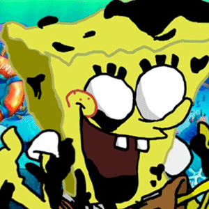FNF X Pibby Glitchy Spongebob